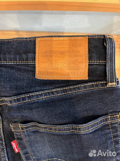 Levis 512 premium, размер 30/30