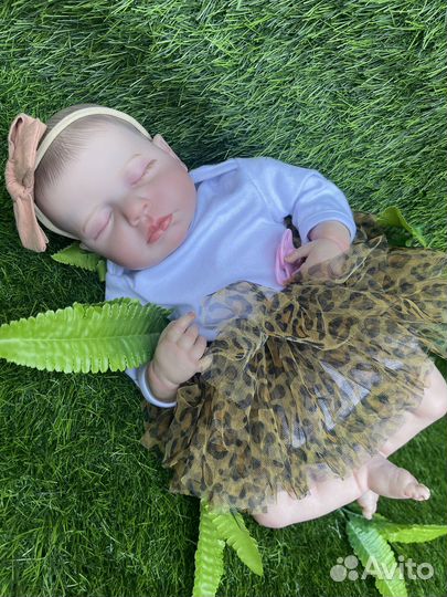 Кукла реборн новая красивая девочка - пупс