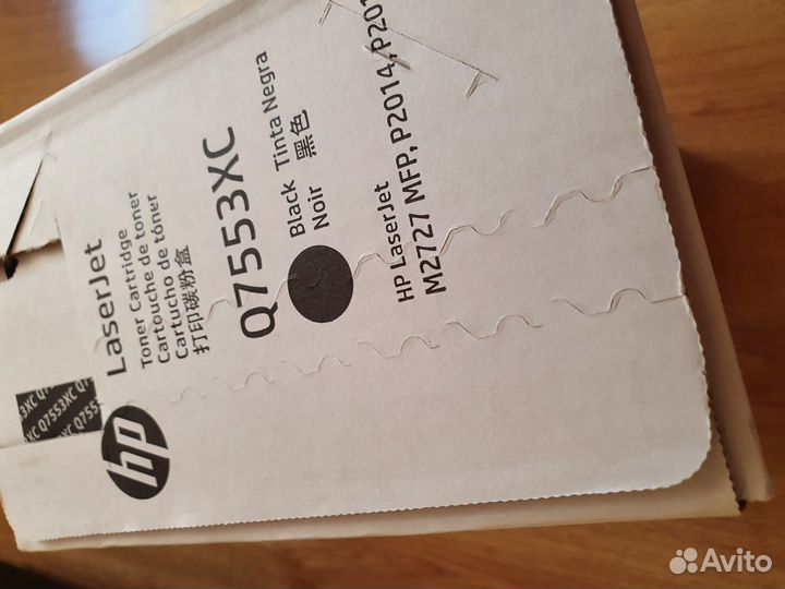 Картридж hp q7553xc