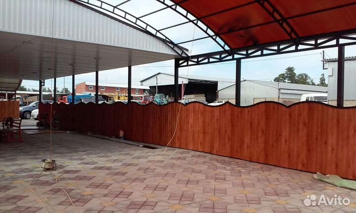 Монтаж откатных ворот