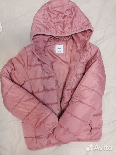 Куртка для девочки демисезонная 152 розовая