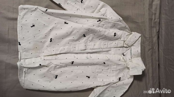 Блузки школьные 122 128