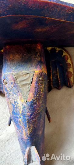 Интерьерный слон- полка