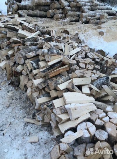 Дрова колотые ольха