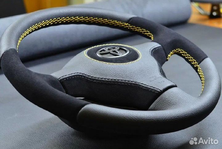 Заводской перешив руля