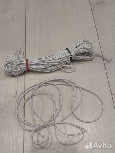 Резинка и бечевка