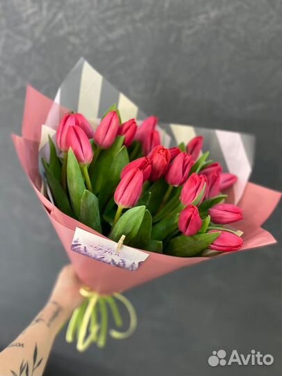 Тюльпаны к 8 марта (арт. 56)