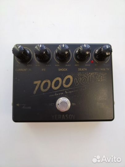 Yerasov 7000 Volt Гитарная педаль дисторшн