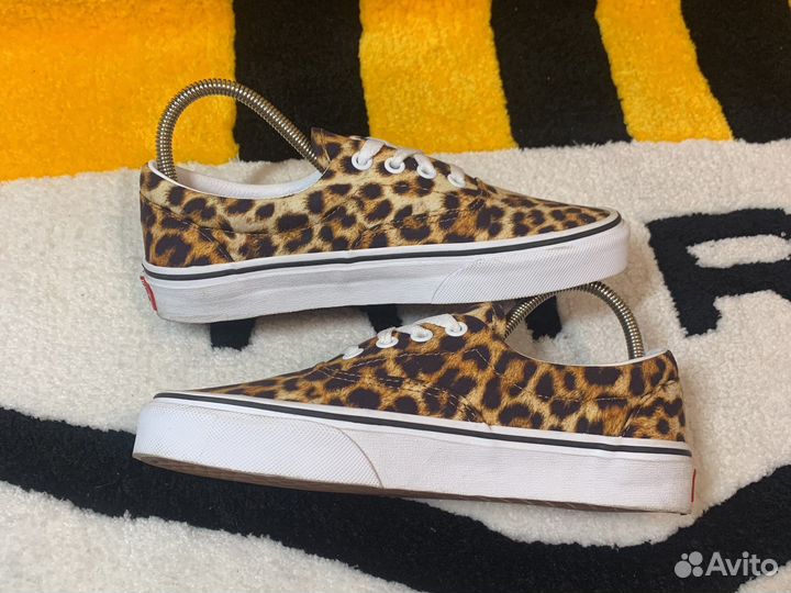 Низкие кеды vans UA ERA leopard 35 оригинал