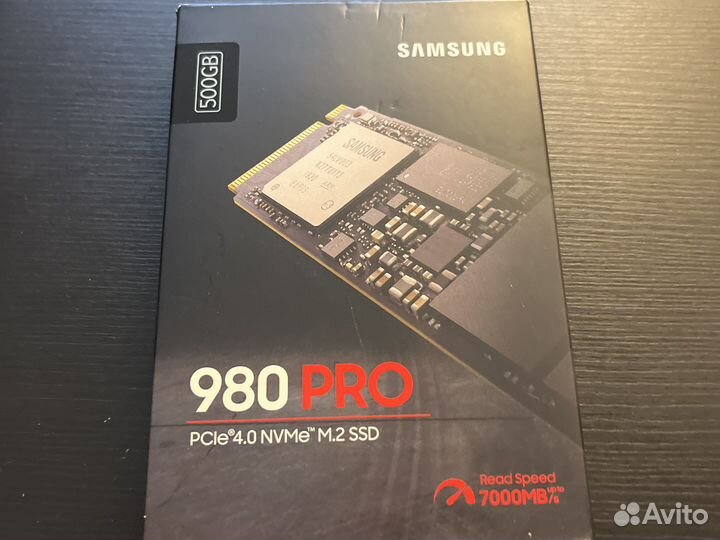 Накопитель Samsung ssd 500gb 980 Pro
