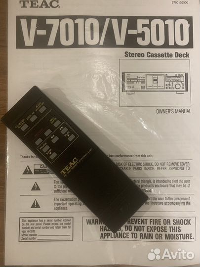Дека кассетная teac V-7010
