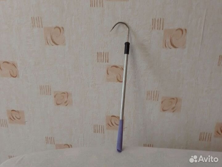 Телескопический багор для рыбалки. Катушка рыб