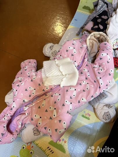 Детские вещи с 0 пакектом