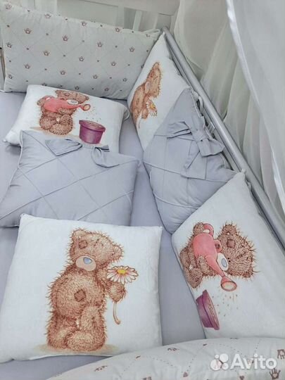 Комплект в кроватку 6 предметов