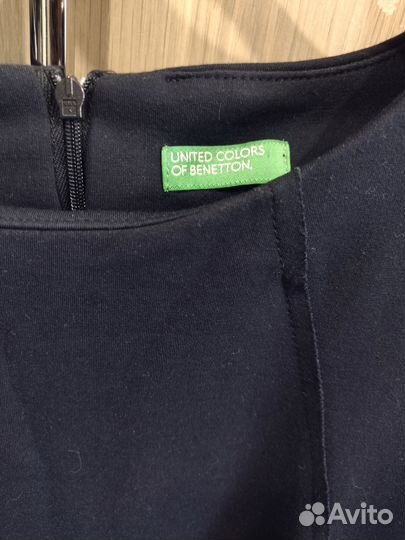 Платье синее