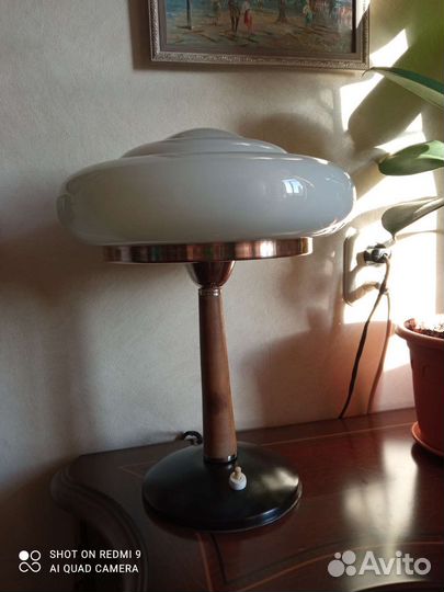Лампа настольная. Советская. Я