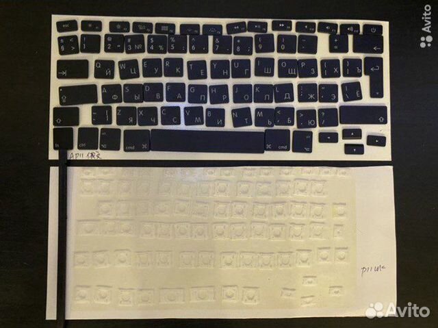 Клавиши для клавиатуры Macbook A1370 A1465 A1502