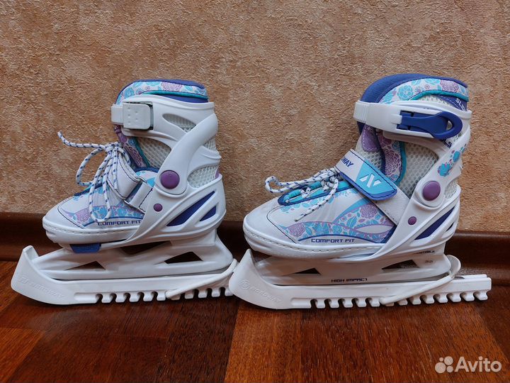 Коньки раздвижные детские Nordway Slide р.26-31