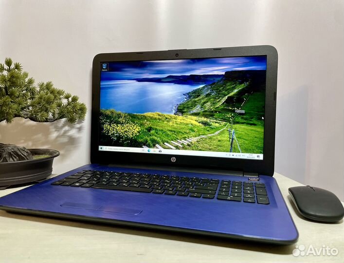 Быстрый ноутбук HP 2 видеокарты 4 ядра SSD