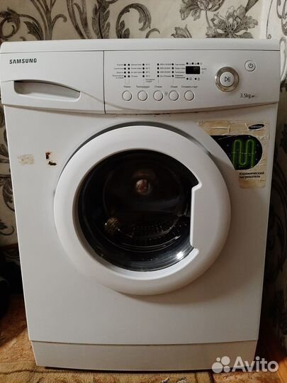 Samsung стиральная машинка 3.5 кг