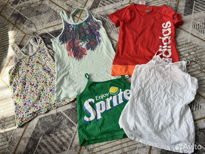 Вещи пакетом на девочку 134-140-146