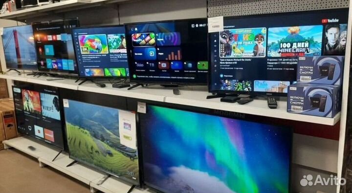 Телевизор Qled 50 диагональ прошит и настроен