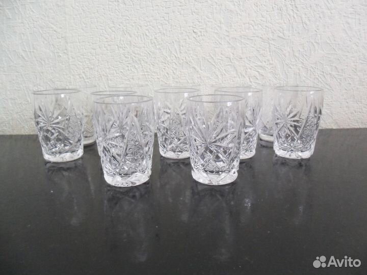 Рюмки хрустальные