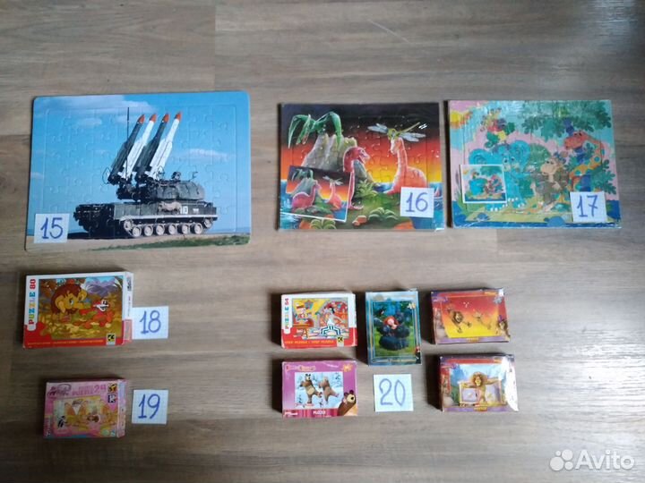 Пазлы для взрослых и детей