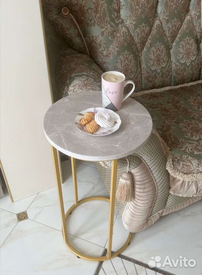Столик Интерьерный Мраморный Новый