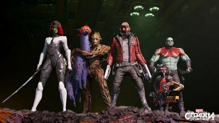 PS4 Marvel Стражи Галактики Новый