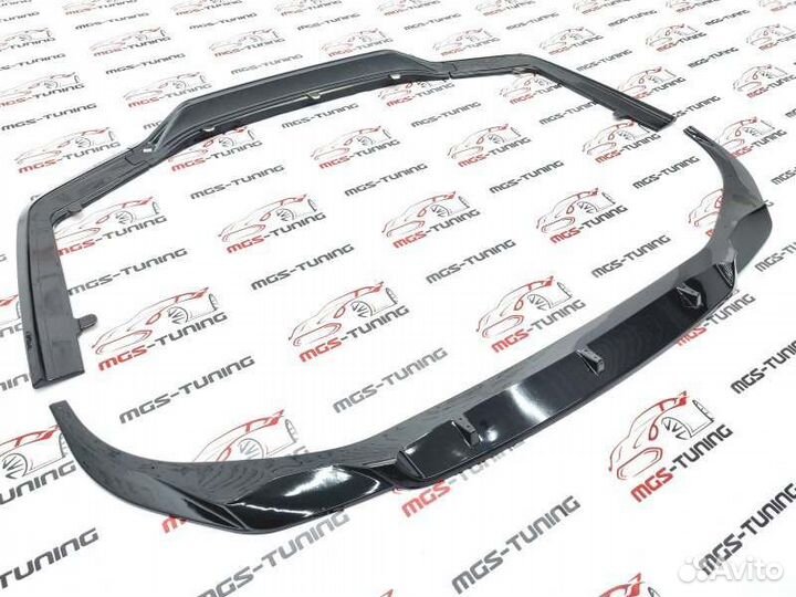 Губа + диффузор BMW 7 серия G11 G12 рест 2019+