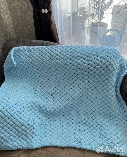 Плед детский плюшевый