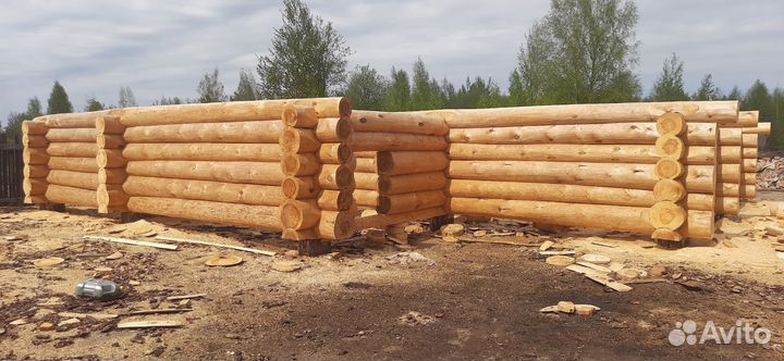 Изготовление срубов