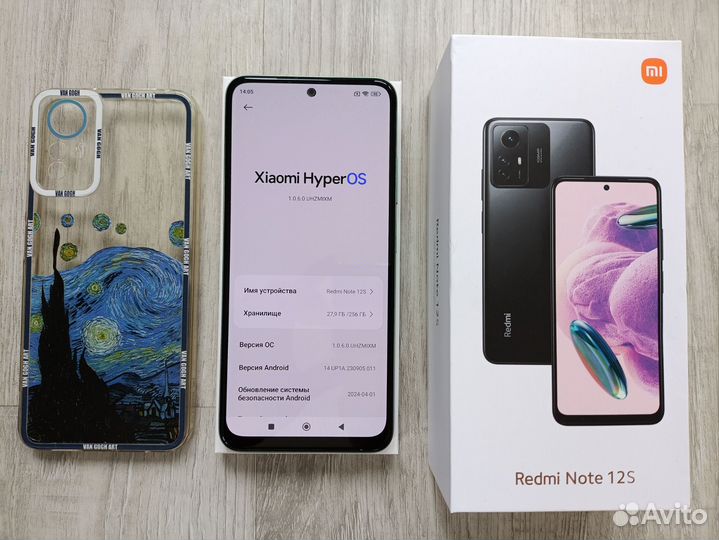 Xiaomi Redmi Note 12S, 8/256 ГБ