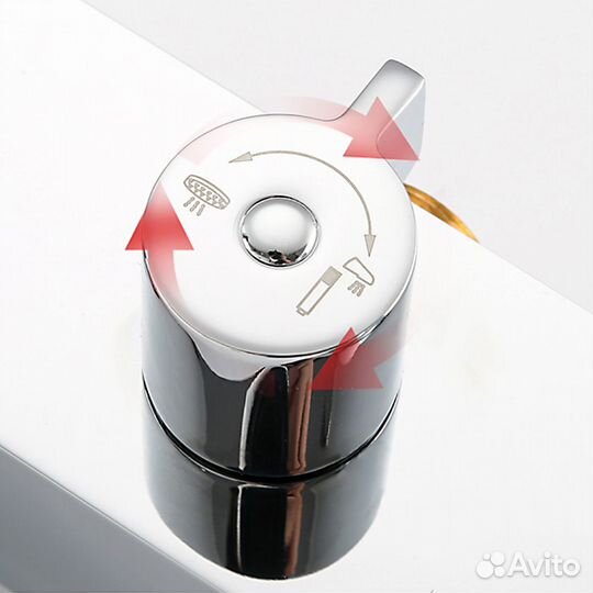 Душевая система G2402 Gappo с тропическим душем