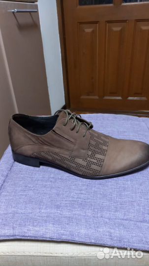 Мужские кожаные туфли