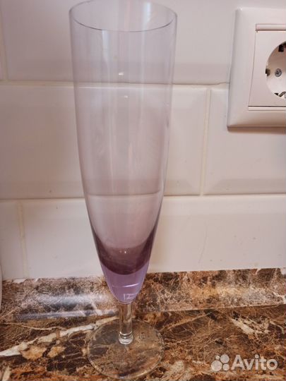 Фужер ссср. Цветное стекло. 1шт