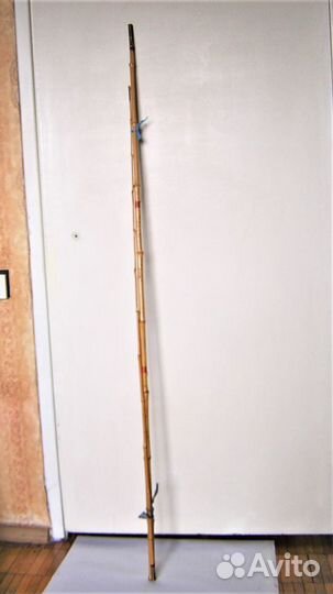Удочка бамбук - 2 колена - 60-х г - сделано в СССР