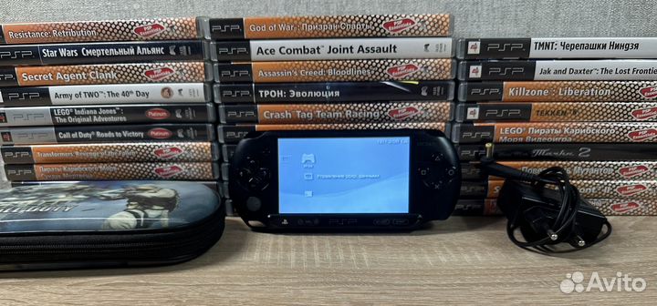 Игровая приставка sony psp-E1004