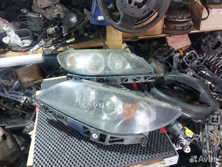 Фары для mazda 3 bk с дефектом