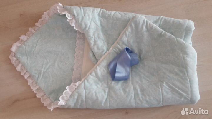 Конверт-одеяло хлопок+ленточка