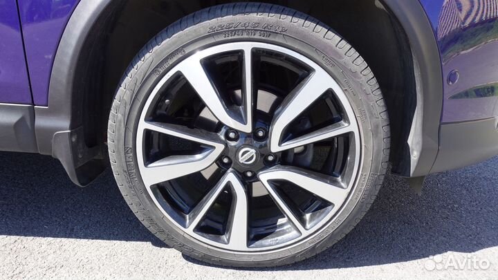 Комплект Колес R-19 летние на Nissan Qashkai
