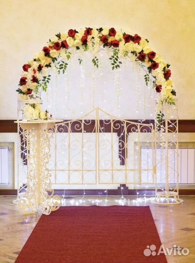 Свадебная арка, выездная регистрация
