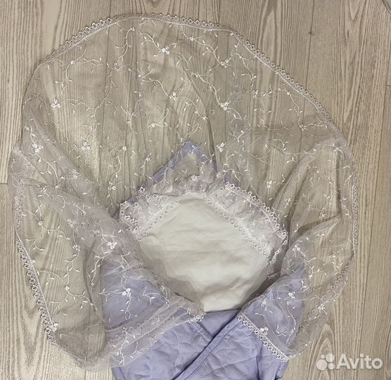 Конверт-одеяло для выписки зимний