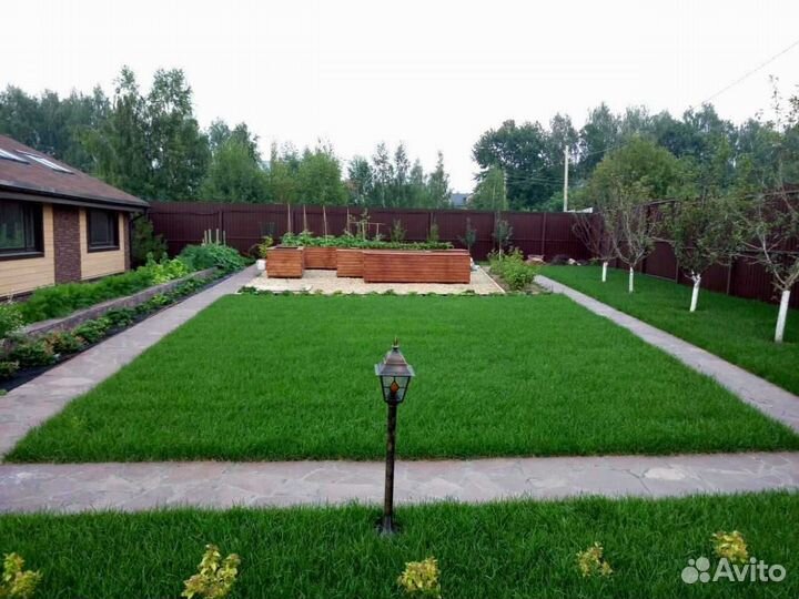 Укладка и продажа рулонного газона