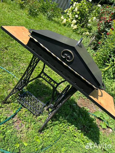 Мангал на станине