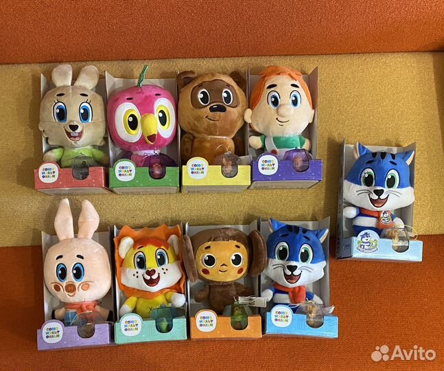 Мягкие игрушки союзмультфильм