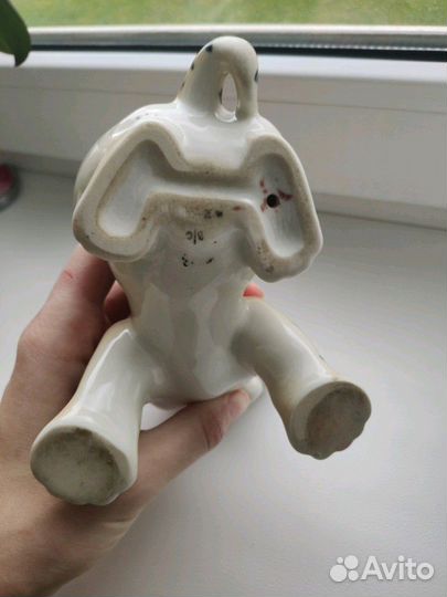 Статуэтка Тигренок фарфор СССР лфз животные