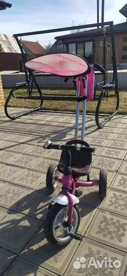 Детский трехколесный велосипед бу