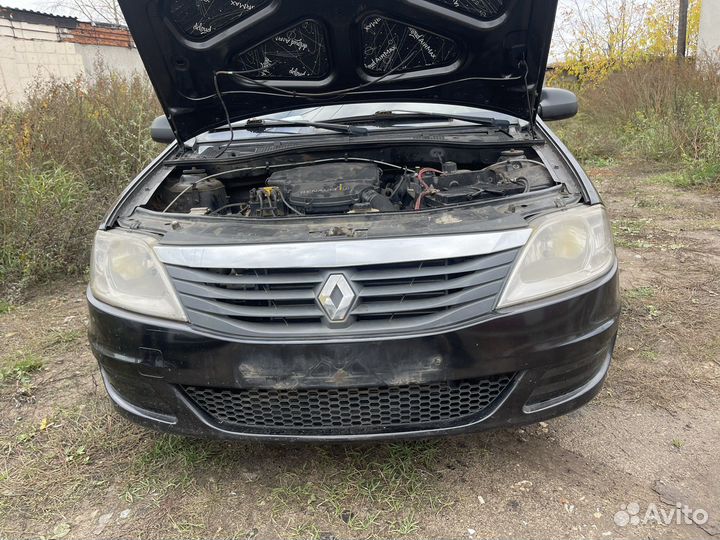 Рено логан решетка радиатора